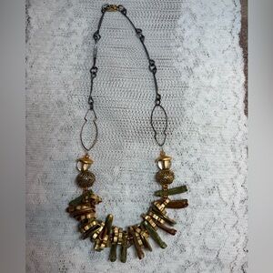 Boho Mixed Media Necklace